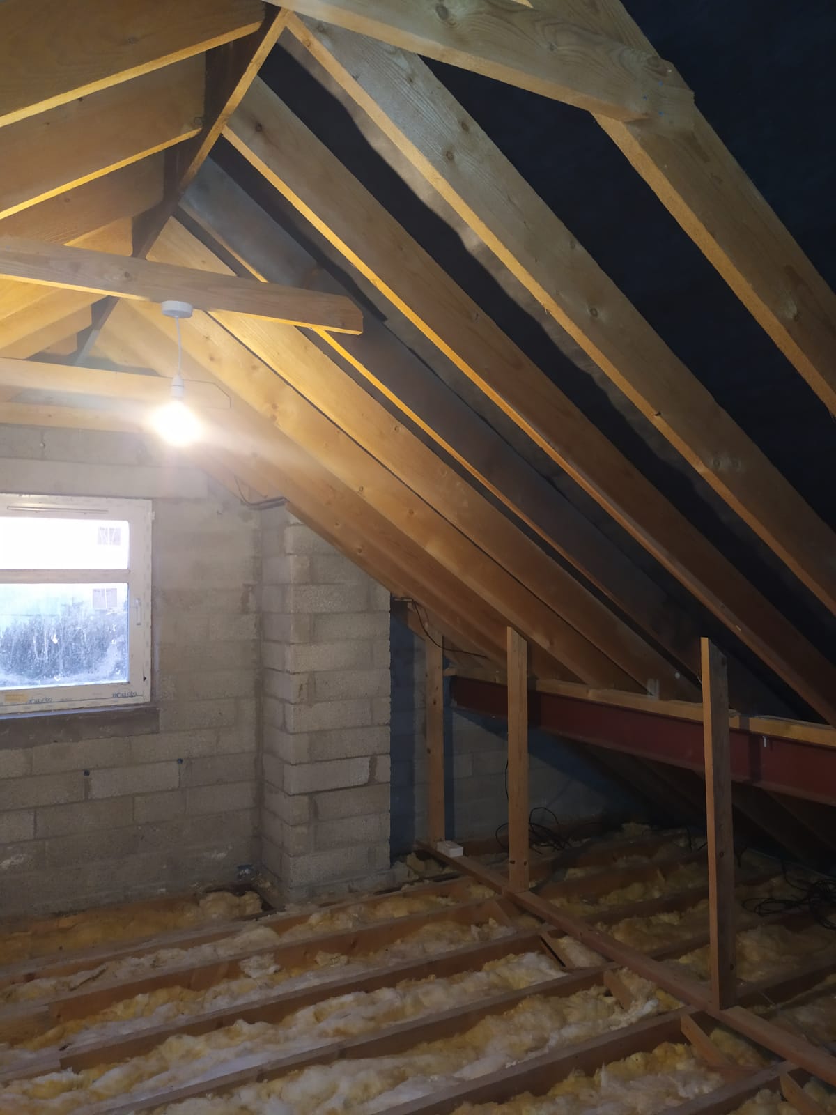 Existing bungalow, loft conversion